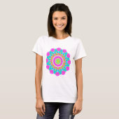 Colorful Kaleidoscoop 01 T-shirt (Voorkant volledig)
