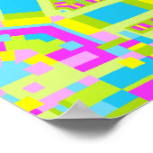 Colorful Kaleidoscoop 02 Poster (Hoek)