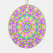 Colorful Kaleidoscoop 03 Keramisch Ornament (Links)