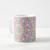 Colorful Kaleidoscoop 03 Koffiemok (Voorkant links)