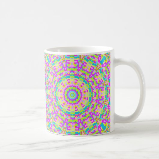 Colorful Kaleidoscoop 03 Koffiemok (Rechts)