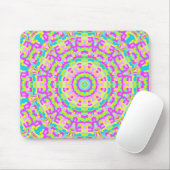 Colorful Kaleidoscoop 03 Muismat (Met muis)