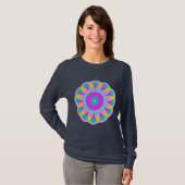 Colorful Kaleidoscoop 04 T-shirt (Voorkant volledig)