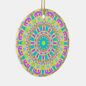 Colorful Kaleidoscoop 06 Keramisch Ornament (Rechts)