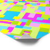 Colorful Kaleidoscoop 06 Poster (Hoek)