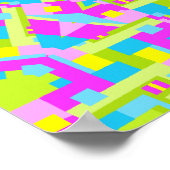 Colorful Kaleidoscoop 07 Poster (Hoek)