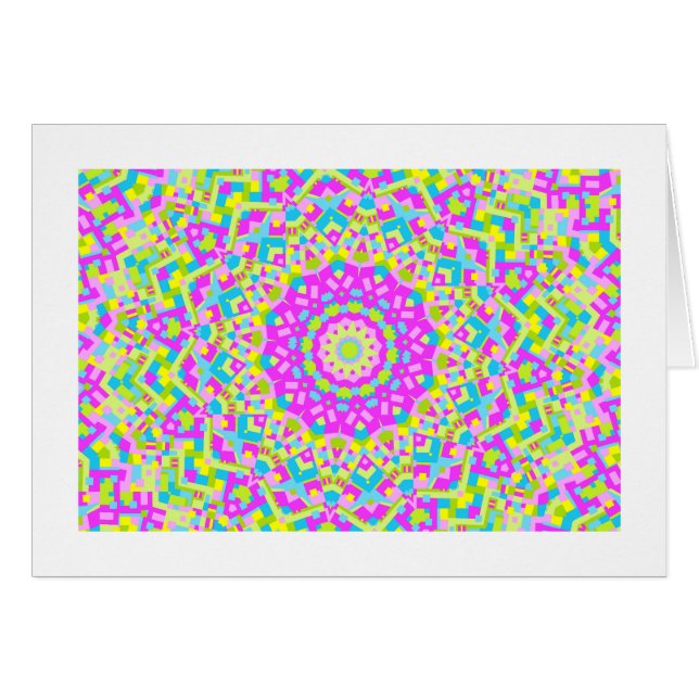 Colorful Kaleidoscoop 08 (grens) (Voorkant Horizontaal)