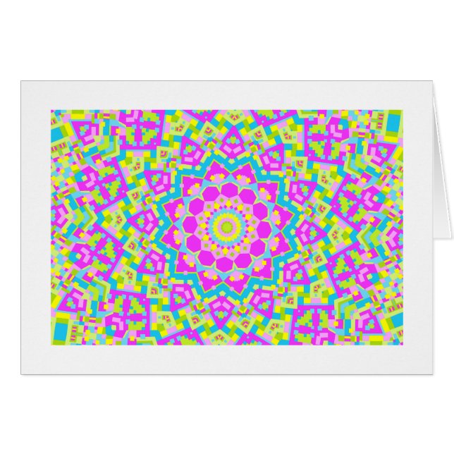 Colorful Kaleidoscoop 09 (grens) (Voorkant Horizontaal)