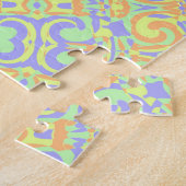 Colorful Kaleidoscoop Legpuzzel (Zijkant)