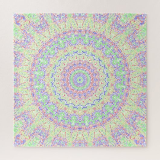 Colorful Kaleidoscoop Legpuzzel (Verticaal)