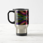 Colorful kaleidoscoop starburst reisbeker (Links)