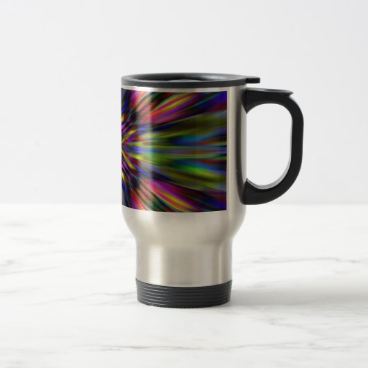 Colorful kaleidoscoop starburst reisbeker (Rechts)