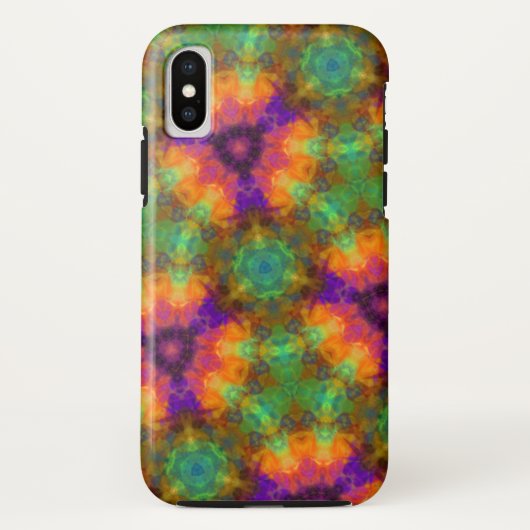 Colorful Kaleidoscope Geometric Pattern Case-Mate iPhone Case (Achterkant)