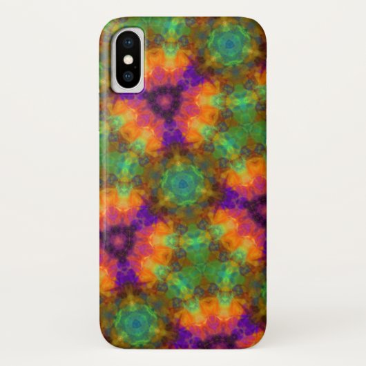 Colorful Kaleidoscope Geometric Pattern Case-Mate iPhone Case (Achterkant)