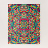 Colorful Kaleidoscope Mandala Pattern Legpuzzel (Verticaal)