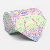 Colorful Kaleidoscope Stropdas (Opgerold)