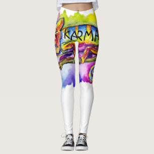 Colorful Karma Chameleon Leggings