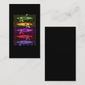 Colorful Kayak Paddling Adventures Kayaking Visitekaartje (Voorkant / Achterkant)