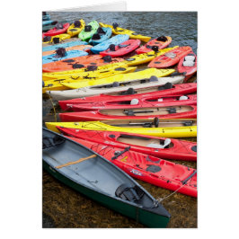 Colorful Kayaks