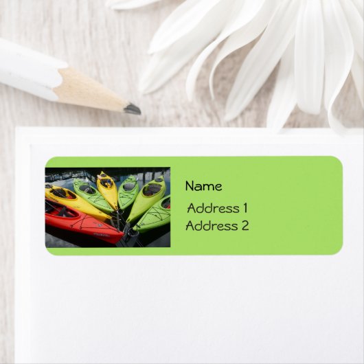 Colorful Kayaks Etiket (Insitu)