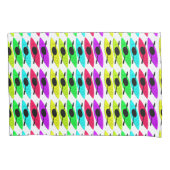 Colorful Kayaks  Pillow Case Kussensloop (Voorkant)
