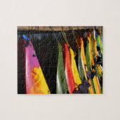 Colorful Kayaks puzzle Legpuzzel (Horizontaal)