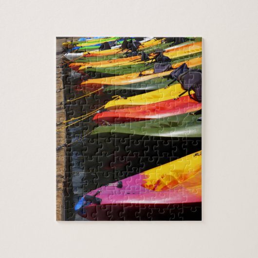 Colorful Kayaks puzzle Legpuzzel (Verticaal)