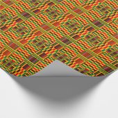Colorful Kente Cadeaupapier (Hoek)