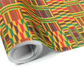 Colorful Kente Cadeaupapier (Rol Hoek)