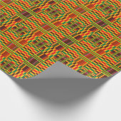 Colorful Kente Cadeaupapier (Hoek)