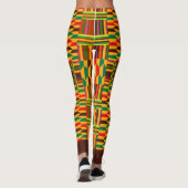 Colorful Kente Leggings (Achterkant)