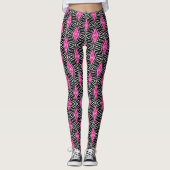 Colorful Kente Mode Leggings (Voorkant)