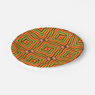 Colorful Kente Paper Bord