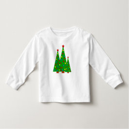 Colorful kerstboom Merry-kerstKind Kinder Shirts