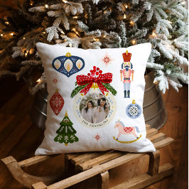 Colorful Kerstfotodecorative Pillow Kussen