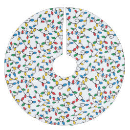 Colorful kerststrijklamp kerstboom rok