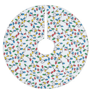 Colorful kerststrijklamp kerstboom rok