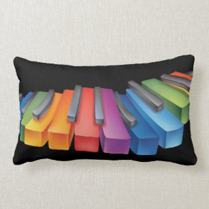 Colorful Keyboard Cool Music Kussen