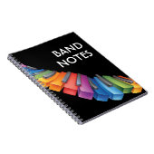 Colorful Keyboard Cool Music Notitieboek (Rechterzijde)