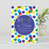 Colorful Kids Birthday Jump Bounce Trampoline Park (Staand voorkant)