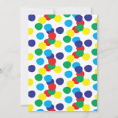 Colorful Kids Birthday Jump Bounce Trampoline Park (Achterkant)