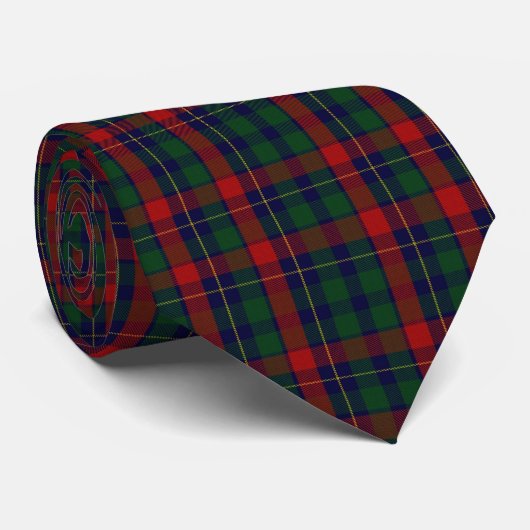 Colorful Kilgour Tartan Pset Stropdas (Opgerold)