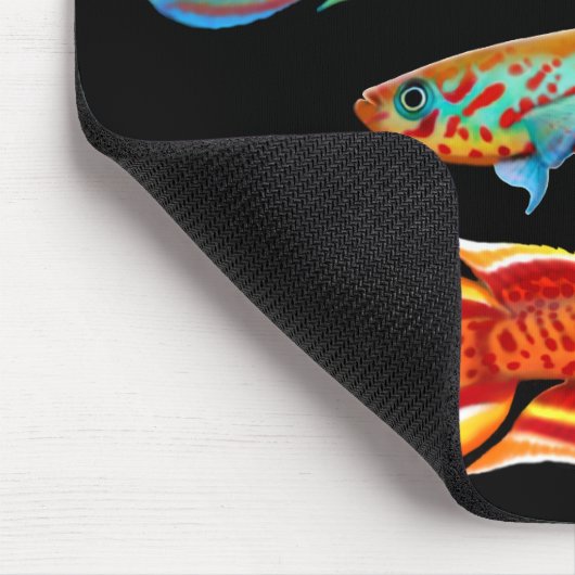 Colorful Killifish Mousepad Muismat (Hoek)