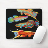 Colorful Killifish Mousepad Muismat (Met muis)