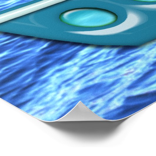 Colorful Kind Boat Poster (Hoek)