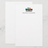 Colorful Kinder Afstuderen Kindergarten Afstuderen Briefpapier (Voorkant / Achterkant)