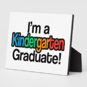 Colorful Kinder Afstuderen Kindergarten Afstuderen Fotoplaat (Zijkant)