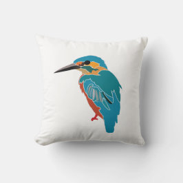 Colorful Kingfisher Kussen