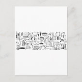 Colorful Kitchen Pattern Briefkaart (Voorkant)