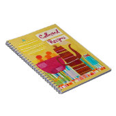 Colorful Kitchen Recipe Journal Notitieboek (Rechterzijde)